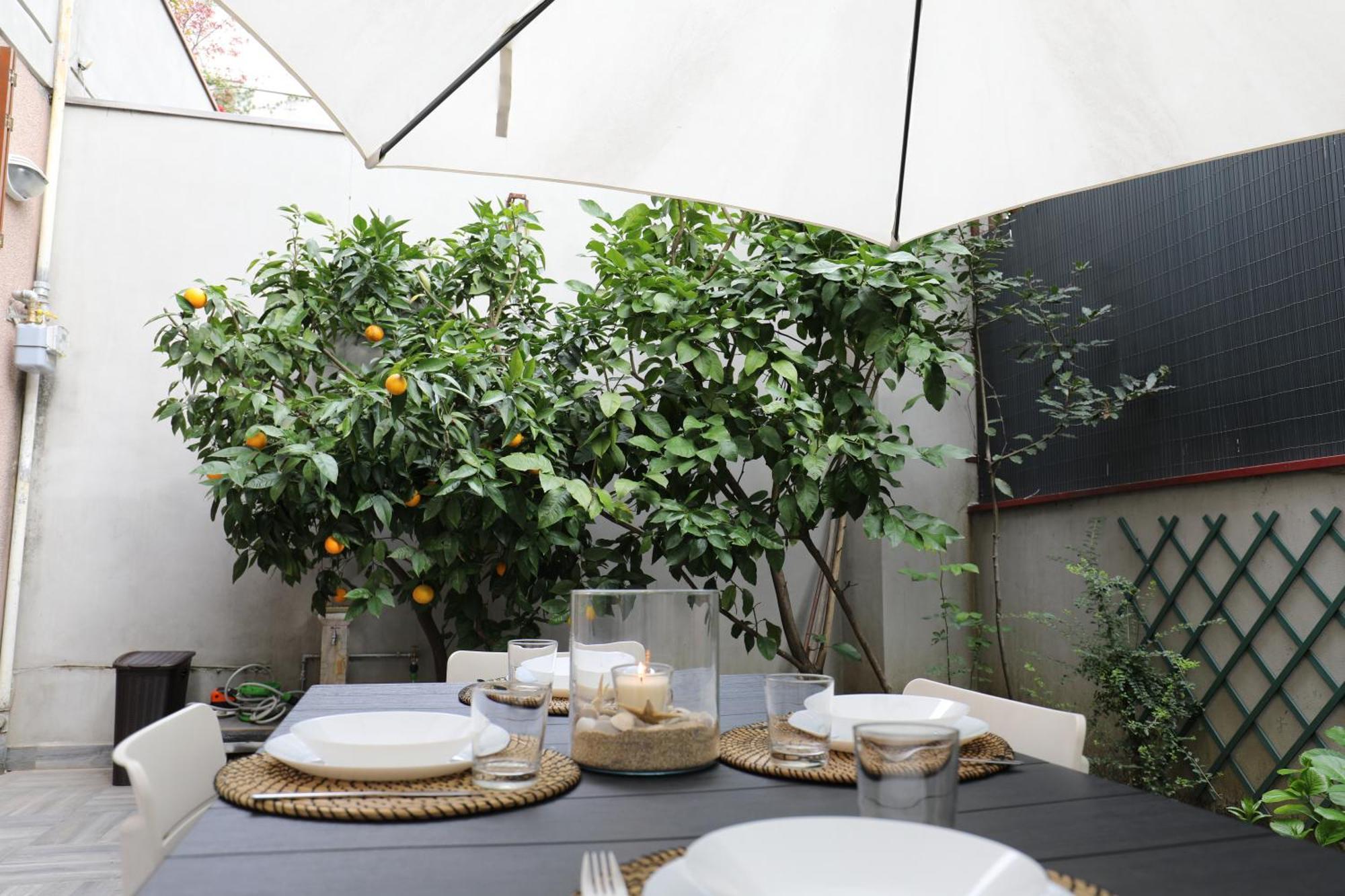 Giardino Terrazzo Privato Bilocale Moderno Vicino Metropolitana Comodo Per Niguarda E Centro Milano Ngoại thất bức ảnh